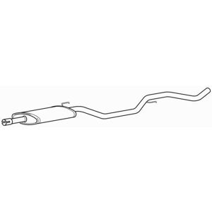 Premium Centre Exhaust Middle Silencer For Vauxhall Vectra Dual Fuel 1.8 (2002-2006) Premium Centre Exhaust Middle Silencer For Vauxhall Vectra Dual Fuel 1.8 (2002-2006)