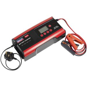 Sealey 12/24v Compact Smart Battery Charger And Maintainer 25a Scbc25 Sealey 12/24v Compact Smart Battery Charger And Maintainer 25a Scbc25