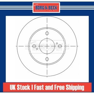 2x Brake Discs Vented Front 231mm Bbd5542 Borg & Beck 5531162r00 5531162r00000 2x Brake Discs Vented Front 231mm Bbd5542 Borg & Beck 5531162r00 5531162r00000