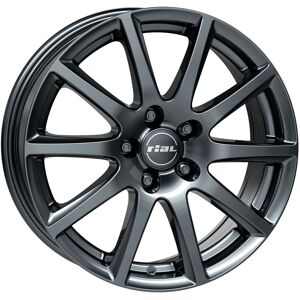 Rial Milano Titanium 6.5x16 ET 38 5/100 Alloy Wheel - Wheel Rim Rial Milano Titanium 6.5x16 ET 38 5/100 Alloy Wheel - Wheel Rim