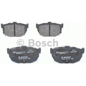Bosch Brake Pad Set Rear Low-Metallic Width 85.6mm Anti-Squeak Plate 0986424418 Bosch Brake Pad Set Rear Low-Metallic Width 85.6mm Anti-Squeak Plate 0986424418