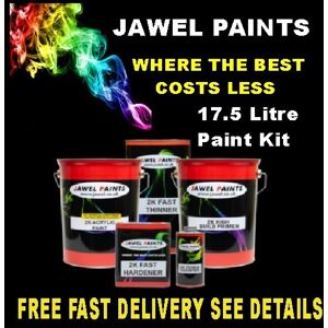 Jawel Ford Radiant Red & Beige Primer 17.5 L Car Paint Kit Jawel Ford Radiant Red & Beige Primer 17.5 L Car Paint Kit