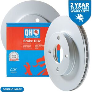 Quinton Hazell Front Axle Internally Vented 328mm Brake Disc Pair Set - Bdc6111 Quinton Hazell Front Axle Internally Vented 328mm Brake Disc Pair Set - Bdc6111