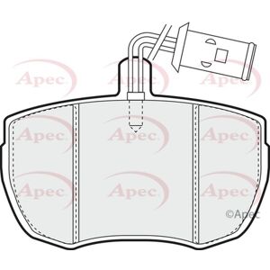 Apec Brake Pad Front 1906038 6567001 7963999 89vb2k021ba 89vb2ko21ba Pad79 Apec Brake Pad Front 1906038 6567001 7963999 89vb2k021ba 89vb2ko21ba Pad79