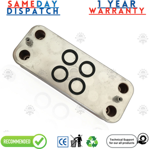 Ideal Logic Code Combi Es 33 Boiler Dhw Plate Heat Exchanger 175418 Ideal Logic Code Combi Es 33 Boiler Dhw Plate Heat Exchanger 175418