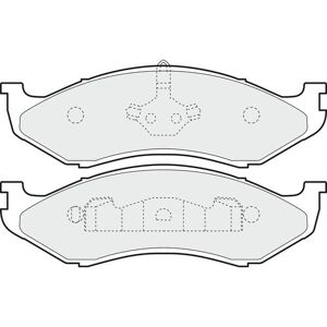 Apec Blue Brake Pads - Front Pd3470 - For Jeep Cherokee Jeep Wrangler Kia Sedona Apec Blue Brake Pads - Front Pd3470 - For Jeep Cherokee Jeep Wrangler Kia Sedona