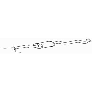Premium Quality Centre Exhaust Middle Silencer For Kia Shuma B5 1.5 Litre (1999-2001) Premium Quality Centre Exhaust Middle Silencer For Kia Shuma B5 1.5 Litre (1999-2001)