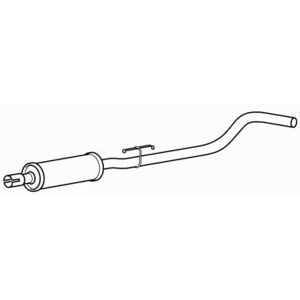 Premium Quality Centre Exhaust Middle Silencer For Vauxhall Nova 12st 1.2 (1990-1992) Premium Quality Centre Exhaust Middle Silencer For Vauxhall Nova 12st 1.2 (1990-1992)