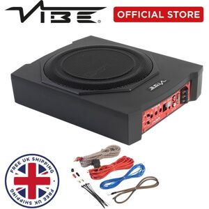 Vibe Slickc10a 10 Inch Slim Cast Aluminium Enclosure Underseat Active Subwoofer - Subwoofer Vibe Slickc10a 10 Inch Slim Cast Aluminium Enclosure Underseat Active Subwoofer - Subwoofer
