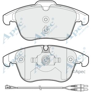 Brake Pads Set Front Pad1668 Apec 1609253180 425424 Brake Pads Set Front Pad1668 Apec 1609253180 425424