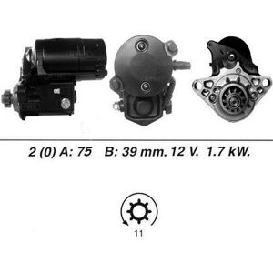 Genuine Wai Starter Motor For Rover 45 20t2n 2.0 Litre (05/2004-12/2007) Genuine Wai Starter Motor For Rover 45 20t2n 2.0 Litre (05/2004-12/2007)