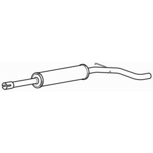 Premium Centre Exhaust Middle Silencer For Vw Caddy Tdi 1z/ahu/alh 1.9 (2000-2004) Premium Centre Exhaust Middle Silencer For Vw Caddy Tdi 1z/ahu/alh 1.9 (2000-2004)