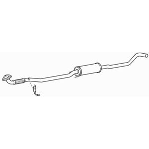 Premium Quality Centre Exhaust Middle Silencer For Vauxhall Corsa Z10xe 1.0 (2000-2001) Premium Quality Centre Exhaust Middle Silencer For Vauxhall Corsa Z10xe 1.0 (2000-2001)