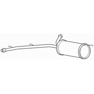 Premium Centre Exhaust Middle Silencer For Citroen Dispatch Combi 2.0 (2009-2012) Premium Centre Exhaust Middle Silencer For Citroen Dispatch Combi 2.0 (2009-2012)