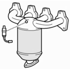 Premium Approved Exhaust Manifold Catalytic Converter For Vauxhall Astra 1.6 (2003-2004) Premium Approved Exhaust Manifold Catalytic Converter For Vauxhall Astra 1.6 (2003-2004)