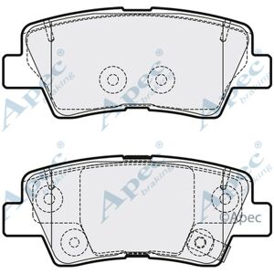 Brake Pads Set Rear Pad2096 Apec 583022ea31 48413390b0 583022ta60 583023fa01 Brake Pads Set Rear Pad2096 Apec 583022ea31 48413390b0 583022ta60 583023fa01