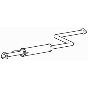 Premium Quality Centre Exhaust Middle Silencer For Honda Prelude H22a5 2.2 (1999-2001) Premium Quality Centre Exhaust Middle Silencer For Honda Prelude H22a5 2.2 (1999-2001)