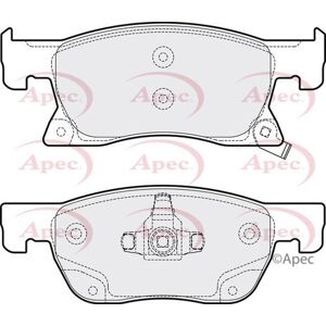 Apec Vauxhall Astra B14xe 1.4L Brake Pad Set - Front Apec Vauxhall Astra B14xe 1.4L Brake Pad Set - Front