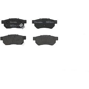 Brembo Rear Brake Pad Set For Honda Civic I 16v D16a6 1.6 1987-1991 P28017 Brembo Rear Brake Pad Set For Honda Civic I 16v D16a6 1.6 1987-1991 P28017