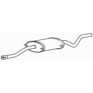 Premium Centre Exhaust Middle Silencer For Mercedes Benz Vito 109 Cdi 2.1 (2006-2011) Premium Centre Exhaust Middle Silencer For Mercedes Benz Vito 109 Cdi 2.1 (2006-2011)