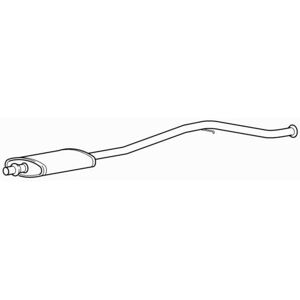 Premium Quality Centre Exhaust Middle Silencer For Peugeot 406 Hdi 110 2.0 (2000-2003) Premium Quality Centre Exhaust Middle Silencer For Peugeot 406 Hdi 110 2.0 (2000-2003)