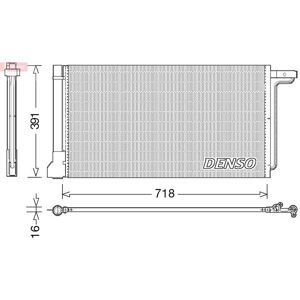 Air Conditioning Condenser Fits Ford C-Max Focus Grand C-Max Denso Dcn10028 Air Conditioning Condenser Fits Ford C-Max Focus Grand C-Max Denso Dcn10028