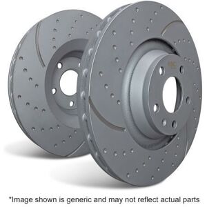 Ebc Gd2186 Grooved Brake Disc Pair Ebc Gd2186 Grooved Brake Disc Pair