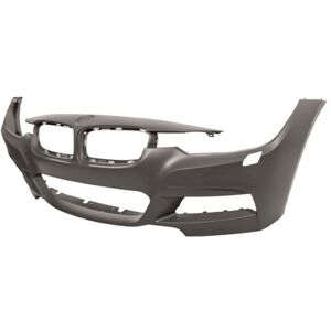 Prasco Fits Bmw 3 Series F30 Front Bumper Primed Wheadlight Wash M Sport 2011-2015 Prasco Fits Bmw 3 Series F30 Front Bumper Primed Wheadlight Wash M Sport 2011-2015