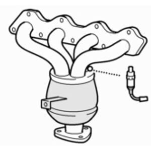 Premium Type Approved Exhaust Manifold Catalyst For Skoda Fabia Bxw 1.4 (2008-2010) Premium Type Approved Exhaust Manifold Catalyst For Skoda Fabia Bxw 1.4 (2008-2010)