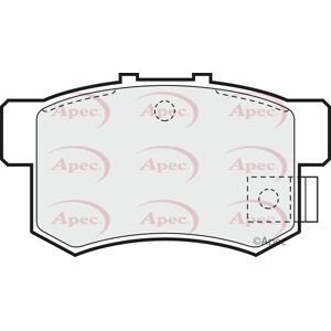 Apec Rear Brake Pad Set For Mg Zr 160 Vvc 18k4k 1.8 Litre June 2001 To June 2005 Apec Rear Brake Pad Set For Mg Zr 160 Vvc 18k4k 1.8 Litre June 2001 To June 2005