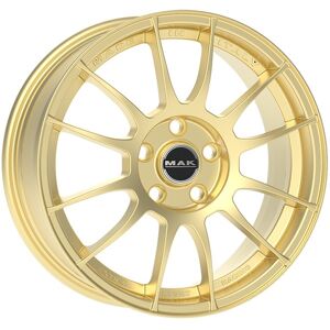 Alloy Wheel Mak Xlr For Mazda 2 2021-2024 7x17 5x100 Gold Xjf Alloy Wheel Mak Xlr For Mazda 2 2021-2024 7x17 5x100 Gold Xjf