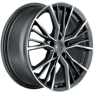 Alloy Wheel Mak Union For Audi Tts Roadster 7.5x17 5x112 Gun Met-Mirror Face Tuz Alloy Wheel Mak Union For Audi Tts Roadster 7.5x17 5x112 Gun Met-Mirror Face Tuz