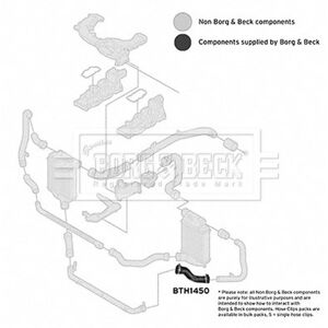 Borg & Beck Charger Air Hose - Bth1450 Borg & Beck Charger Air Hose - Bth1450