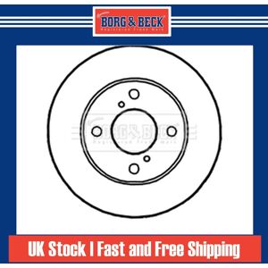 2x Brake Discs Vented Front 231mm Bbd4787 Borg & Beck 402064a00g 55311m68k10 2x Brake Discs Vented Front 231mm Bbd4787 Borg & Beck 402064a00g 55311m68k10