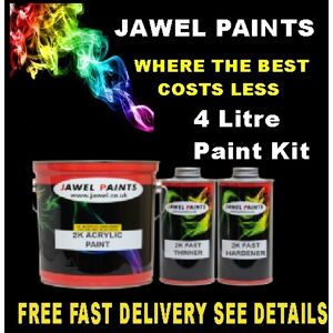 Jawel Car Paint Blue Cyan Ultra High Gloss 2k Acrylic 4 Litre Kit - Car Paint Kit Jawel Car Paint Blue Cyan Ultra High Gloss 2k Acrylic 4 Litre Kit - Car Paint Kit