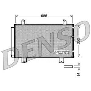 Air Conditioning Condenser A/c Air Con With Dryer Fits Lexus Is Denso Dcn51002 Air Conditioning Condenser A/c Air Con With Dryer Fits Lexus Is Denso Dcn51002