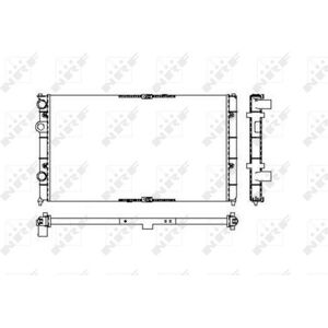 Nrf Radiator For Volkswagen Polo Ape/aua 1.4 Litre October 1999 To October 2001 Nrf Radiator For Volkswagen Polo Ape/aua 1.4 Litre October 1999 To October 2001