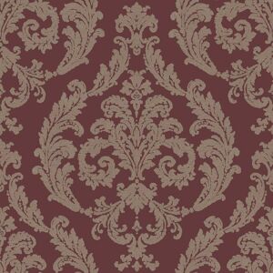 G67611-Palazzo2 Damask Red Galerie Wallpaper G67611-Palazzo2 Damask Red Galerie Wallpaper