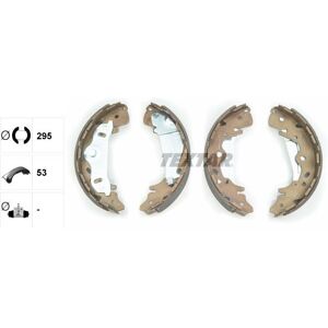 Textar Kia Carnival Brake Shoes Set - Diameter 295mm Textar Kia Carnival Brake Shoes Set - Diameter 295mm