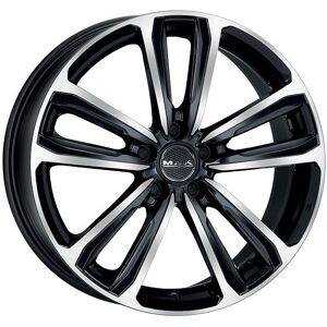 Alloy Wheel Mak Magma For Audi A1 6x15 5x100 Black Mirror L4r Alloy Wheel Mak Magma For Audi A1 6x15 5x100 Black Mirror L4r