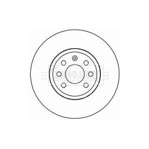 X2 Borg & Beck Front Axle Brake Disc Pair Fits Opel Vauxhall Bbd4455 X2 Borg & Beck Front Axle Brake Disc Pair Fits Opel Vauxhall Bbd4455