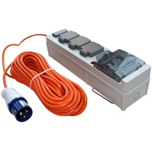 Outdoor Revolution Uk Campsite Electric Hook-Up Power Unit - 15m Cable Outdoor Revolution Uk Campsite Electric Hook-Up Power Unit - 15m Cable