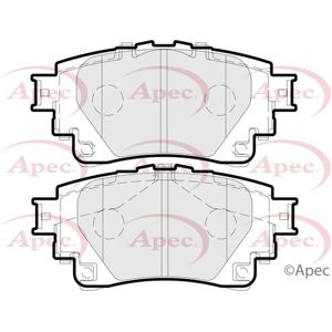 Apec Brake Pads Front R90 High Quality Aftermarket Vehicle Part Pad2308 Apec Brake Pads Front R90 High Quality Aftermarket Vehicle Part Pad2308
