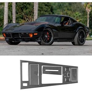Eurowagens Real Carbon Fiber For C3 1968-1982 Car Center Console Gear Panel Cover Eurowagens Real Carbon Fiber For C3 1968-1982 Car Center Console Gear Panel Cover