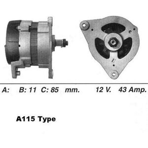 Genuine Wai Alternator For Austin Maxi Hls 17h 1.7 Litre (08/1980-12/1982) Genuine Wai Alternator For Austin Maxi Hls 17h 1.7 Litre (08/1980-12/1982)