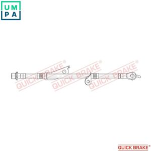 Quick Brake 58.879 Flexible Brake Hose - Brake Type Quick Brake 58.879 Flexible Brake Hose - Brake Type