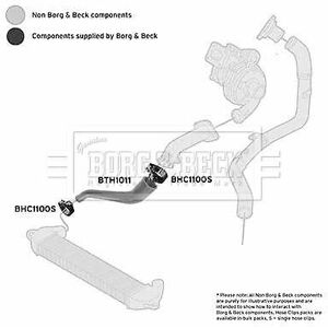 Borg & Beck Bth1011 - Charge Air Hose for Fiat Doblo 04-05 Borg & Beck Bth1011 - Charge Air Hose for Fiat Doblo 04-05