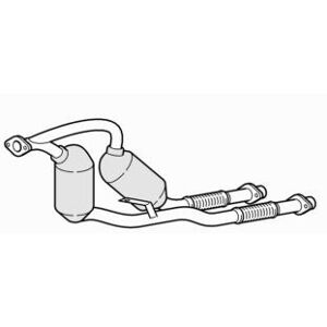 Premium Approved Close Coupled Catalytic Converter For Bmw 525d Touring 2.5 (2000-2001) Premium Approved Close Coupled Catalytic Converter For Bmw 525d Touring 2.5 (2000-2001)