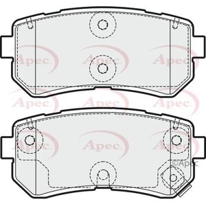 Apec Brake Pads Pad1955 - 3-Year / 36,000-Mile Manufacturers Guarantee Apec Brake Pads Pad1955 - 3-Year / 36,000-Mile Manufacturers Guarantee