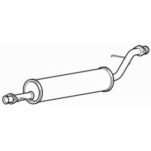 Premium Centre Exhaust Middle Silencer For Land Range Rover Dt/dse 2.5 (2000-2002) Premium Centre Exhaust Middle Silencer For Land Range Rover Dt/dse 2.5 (2000-2002)